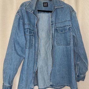 Vintage Gap Denim Zipup